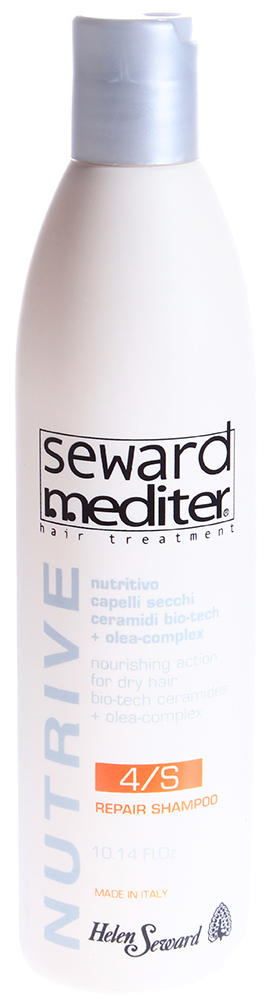 HelenSeward / Восстанавливающий шампунь для поврежденных волос 4S / NUTRIVE4