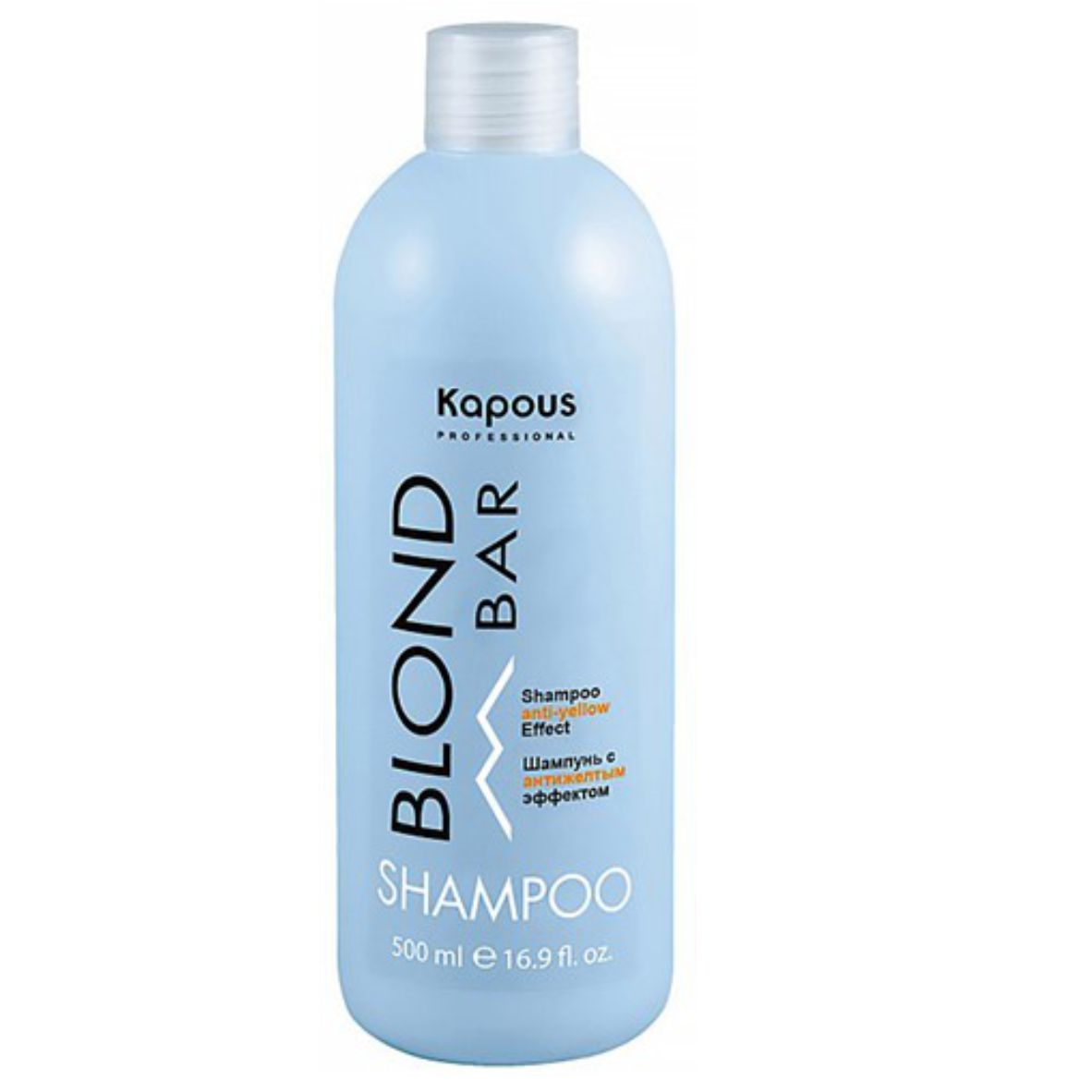 Kapous / Шампунь с антижелтым эффектом / Blond Bar / 500 мл