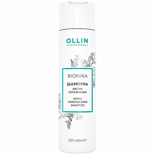 Ollin / Шампунь для волос «Экстра увлажнение» / BIONIKA