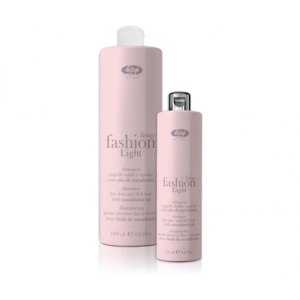 Экстра мягкий очищающий шампунь для тонких и ослабленных волос Lisap Fashion Light Shampoo