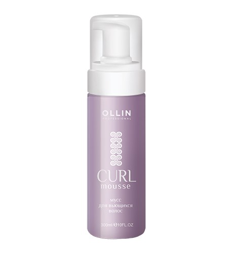 Ollin / Мусс для создания локонов / Curls building mousse / CURL & SMOOTH HAIR / 150 мл.