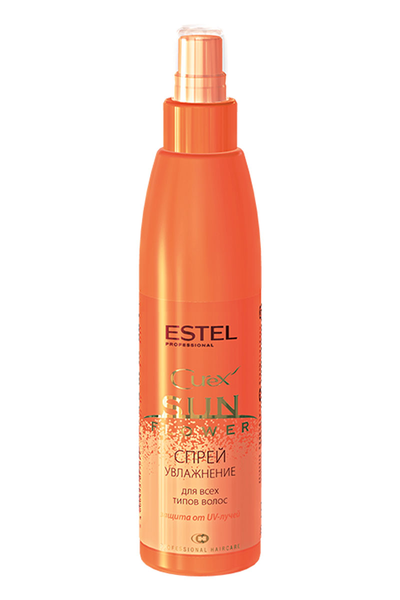 Эстель / Спрей для волос-увлажнение, защита от UV-лучей / CUREX / Sunflower / 200 мл.
