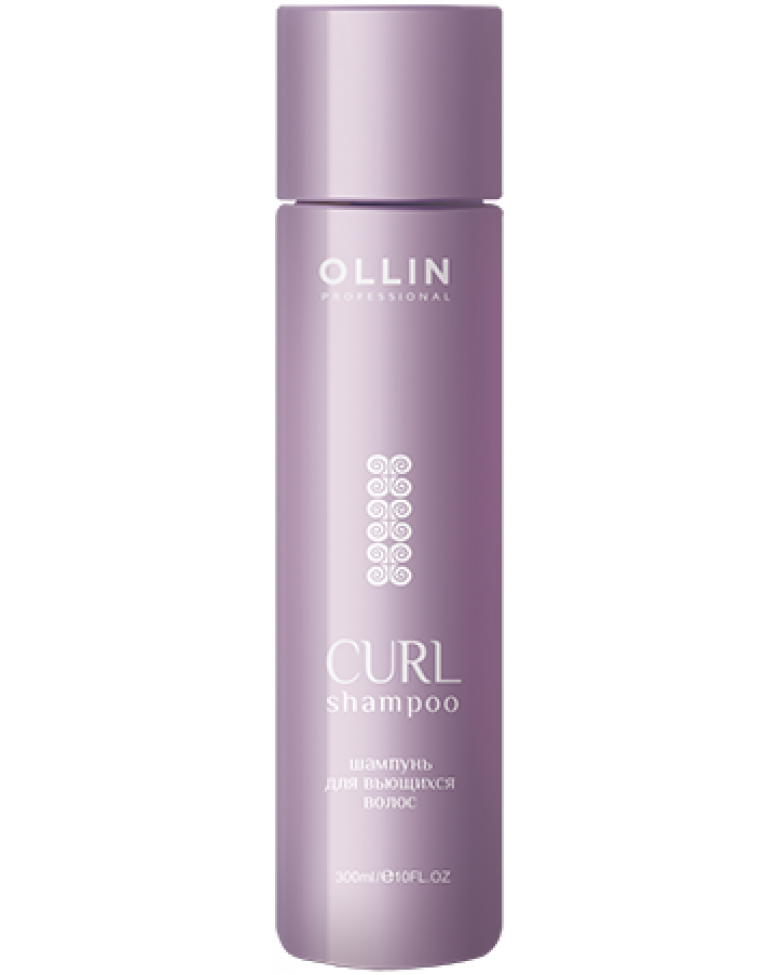 Ollin / Шампунь для вьющихся волос / Shampoo for curly hair / CURL & SMOOTH HAIR / 300 мл.