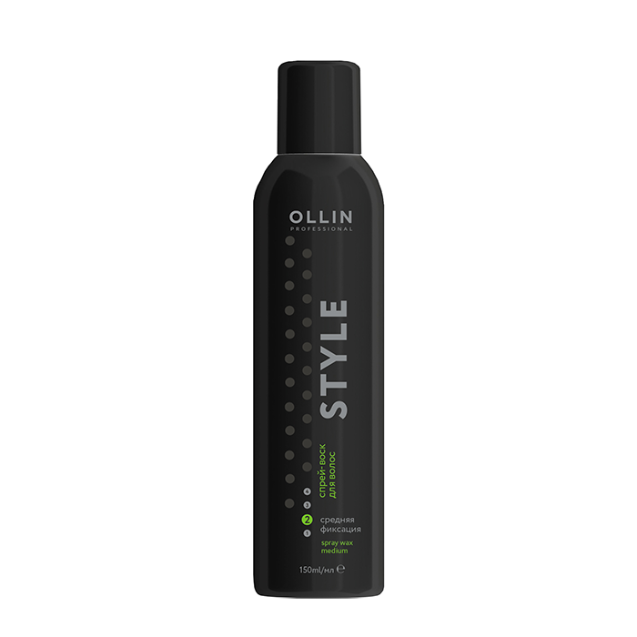 OLLIN / Спрей-воск для волос средней фиксации / 150мл