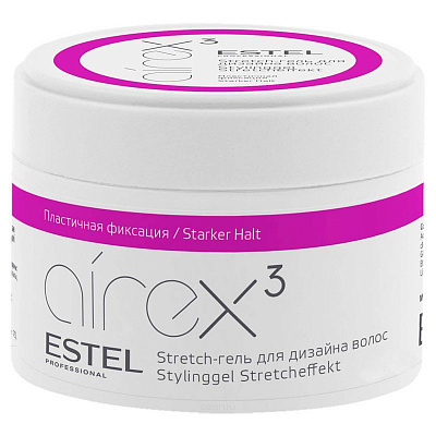 Эстель / Stretch-гель для дизайна волос пласт. фиксация / AIREX / 65 мл