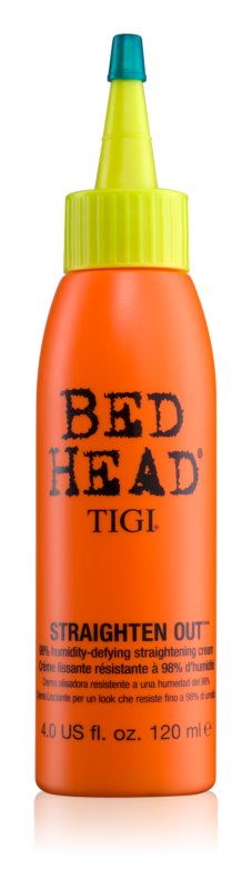 Tigi / Straighten Out Термоактивный разглаживающий крем / BedHead / 120 мл.